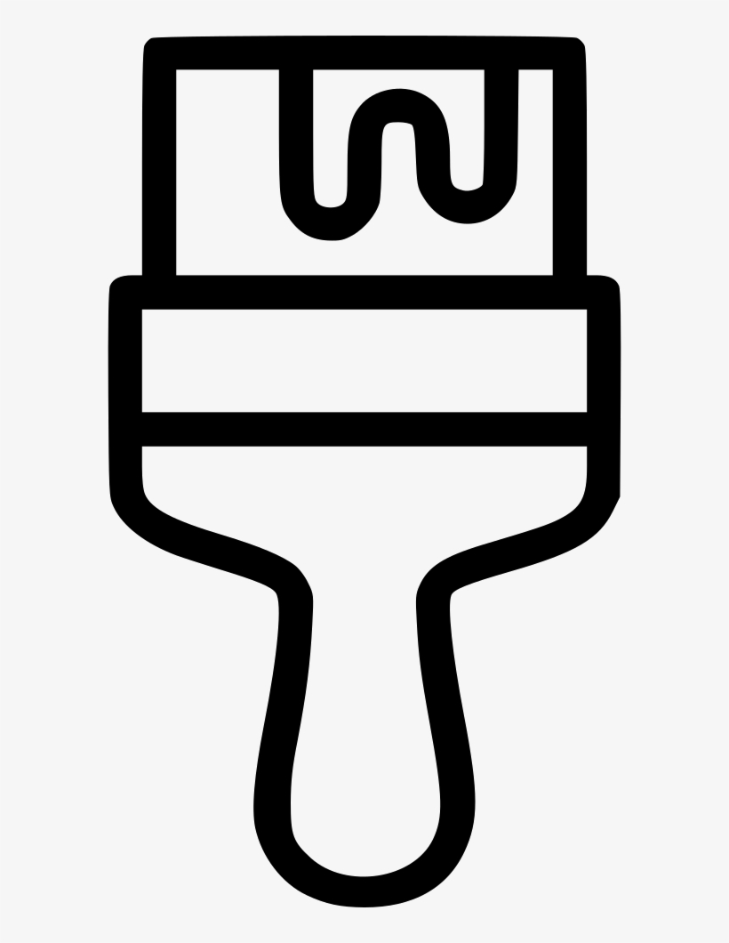Brush Job Paint Painting Color Coloring Comments, transparent png