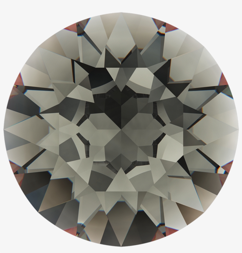 Quick View - Black Diamond Swarovski Stone, transparent png