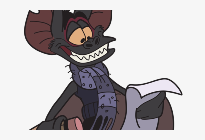 Mickey Mouse Clipart Detective - Basil Of Baker Street Bat, transparent png