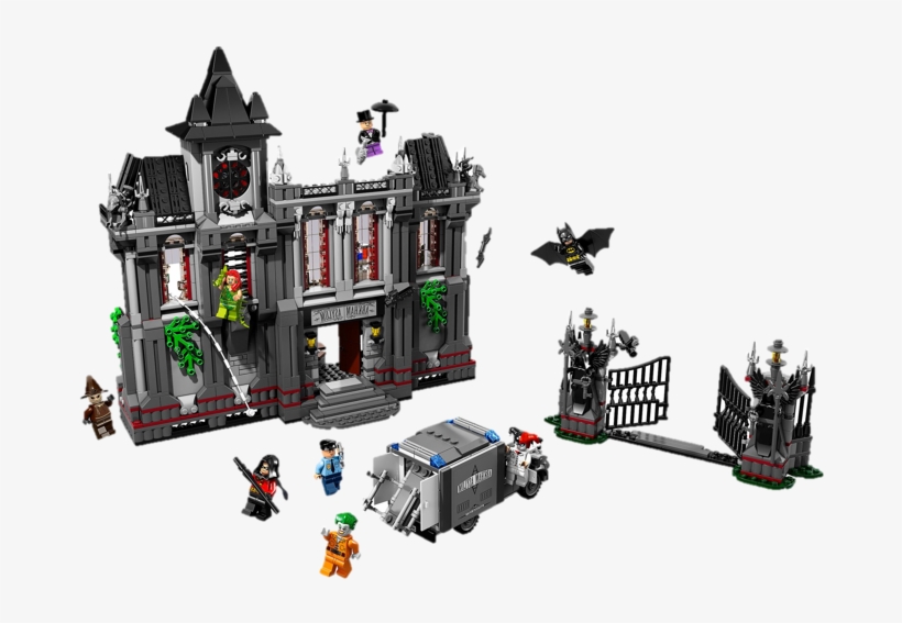 Lego Super Heroes Arkham Asylum Breakout - Lego Arkham Asylum Size, transparent png