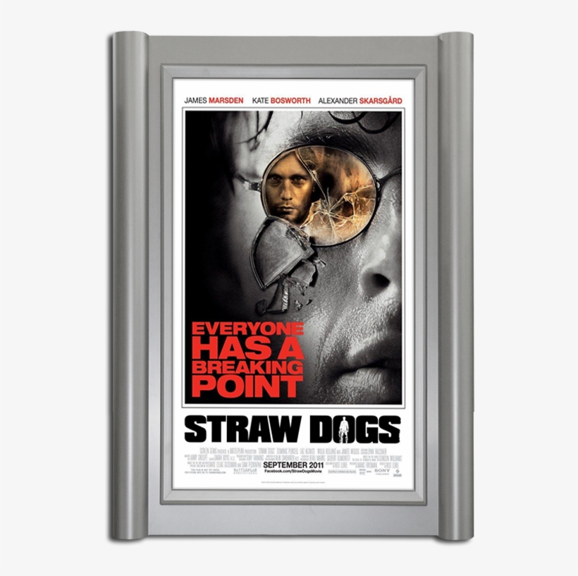 Grande Series Poster Marquee - Straw Dogs 1971 2011, transparent png