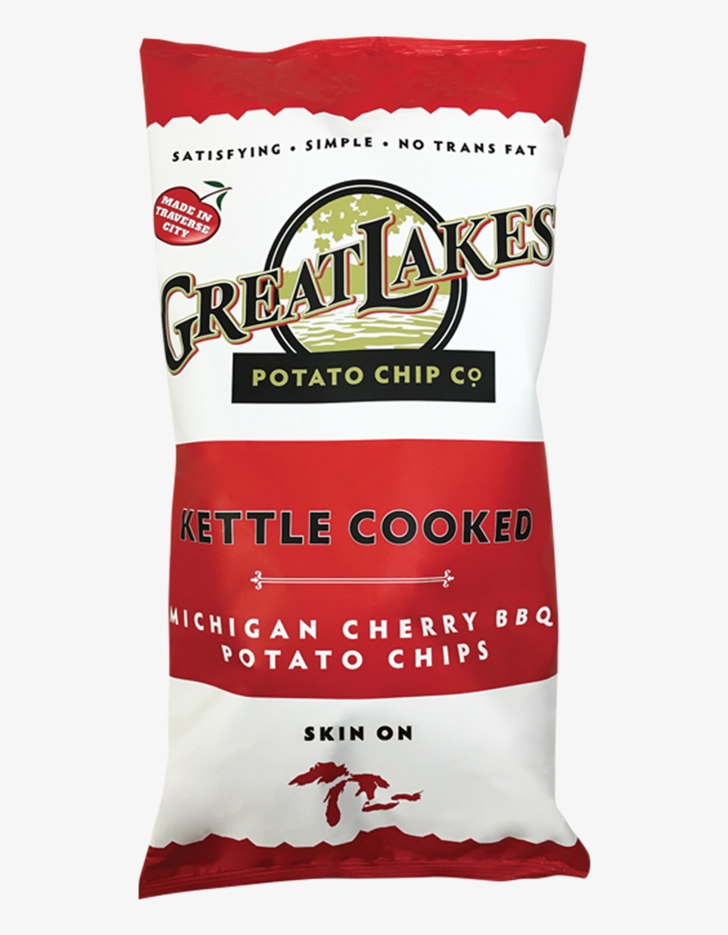 Michigan Cherry Bbq Great Lakes Potato Chip Potato Chips, Kettle Cooked, 1000x1000 PNG
