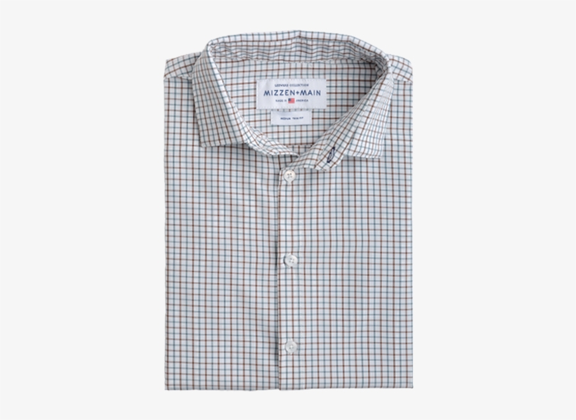 Template 0001 Nolan -layout V=1534964289 - Mizzen & Main, Nolan, Brown And Blue Tattersall, transparent png