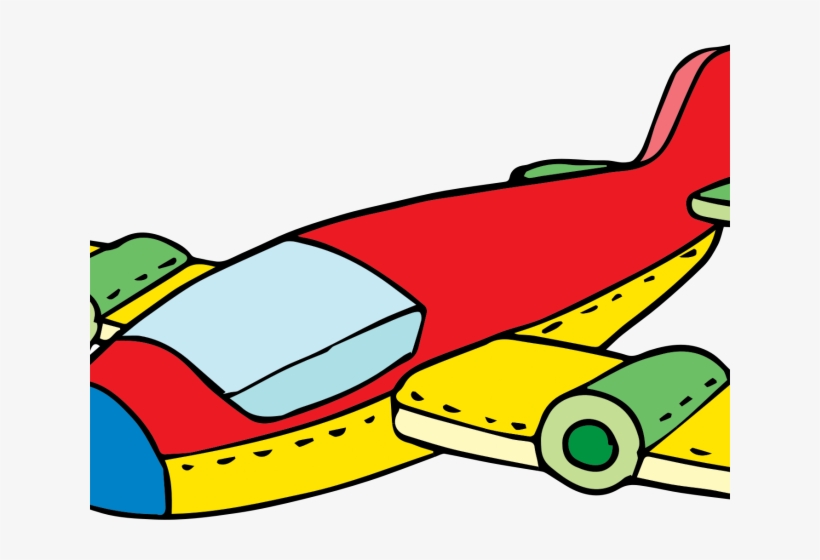 Library Cartoon Airplane Clipart Toy Plane Clip Art 640x480 PNG
