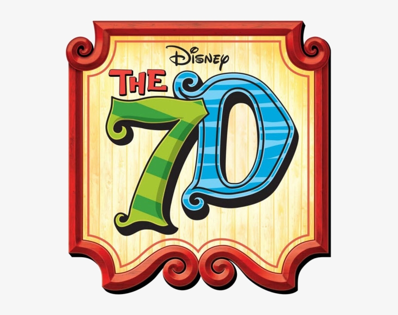 7d Logo - Disney 7d, transparent png