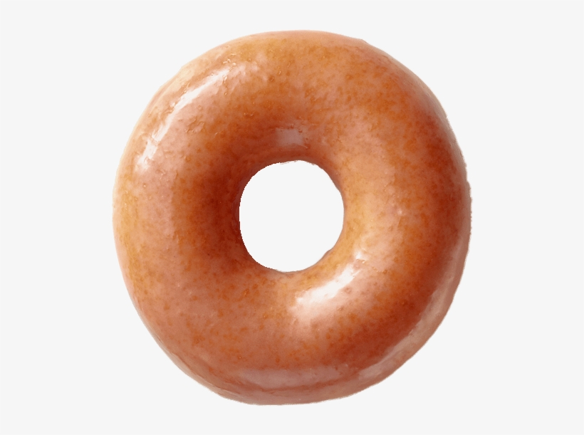 Pumpkin Spice Original Glazed Doughnut At Krispy Kreme - Doughnut, transparent png
