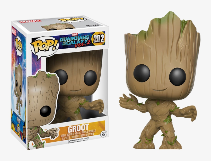 Funko Pop Marvel Groot (10"), transparent png