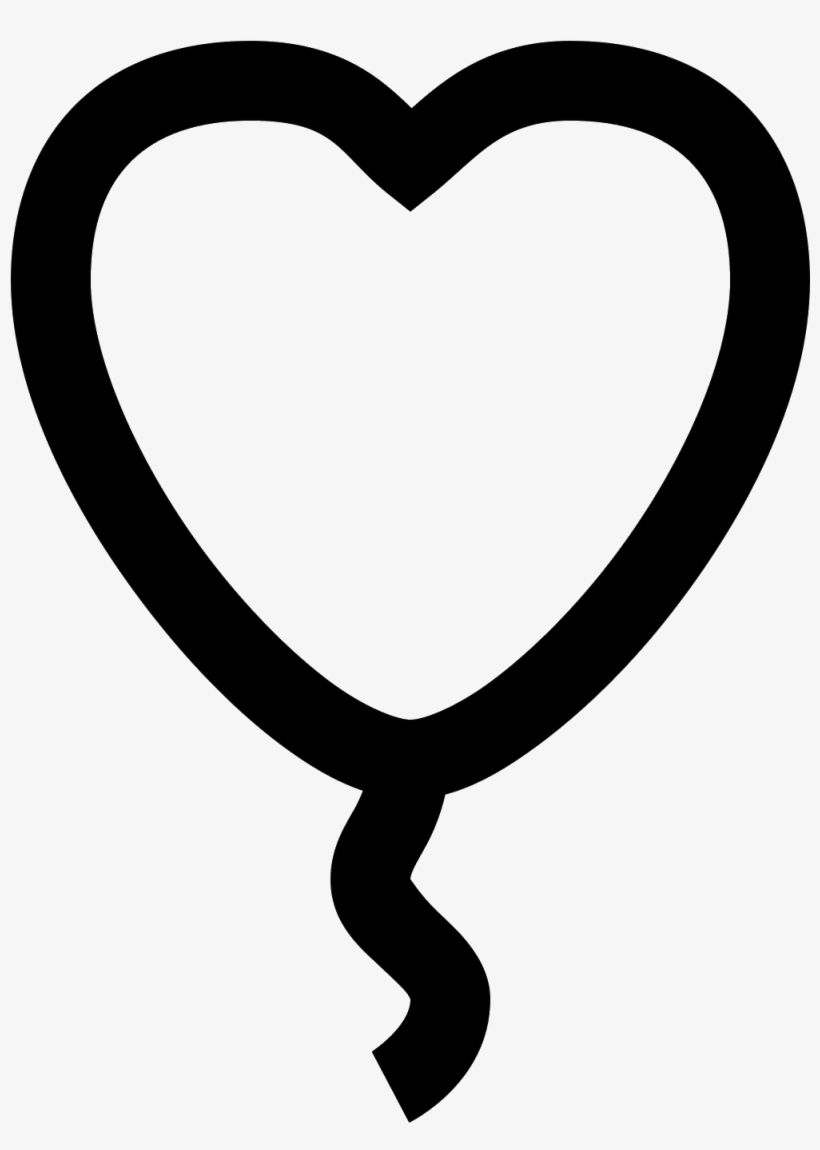 Heart Balloon Icon - Heart, transparent png