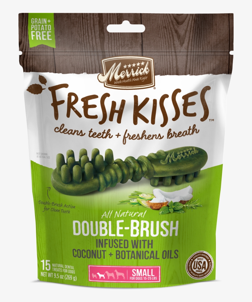 Merrick Fresh Kisses Grain Free Coconut Oil And Botanicals - Merrick Fresh Kisses Small, transparent png