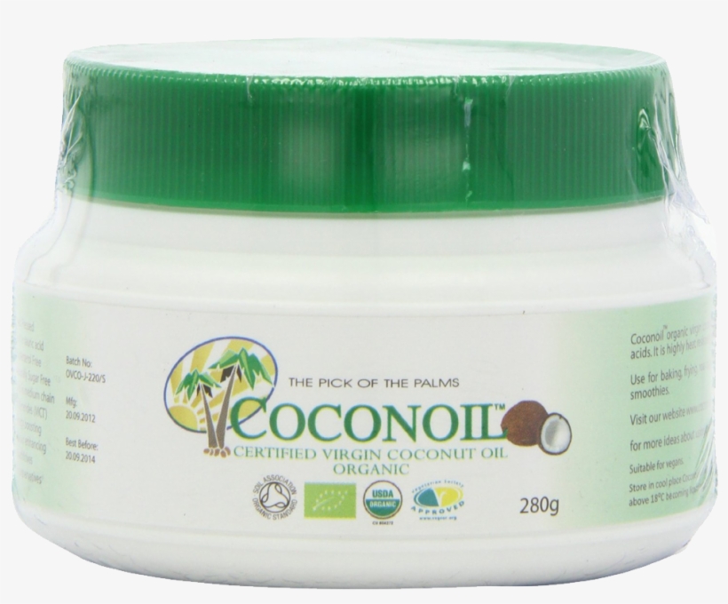 Irgin Organic Coconut Oil - Size 460g - Pack Size 1 Pack - Coconoil | Organic Virgin, transparent png