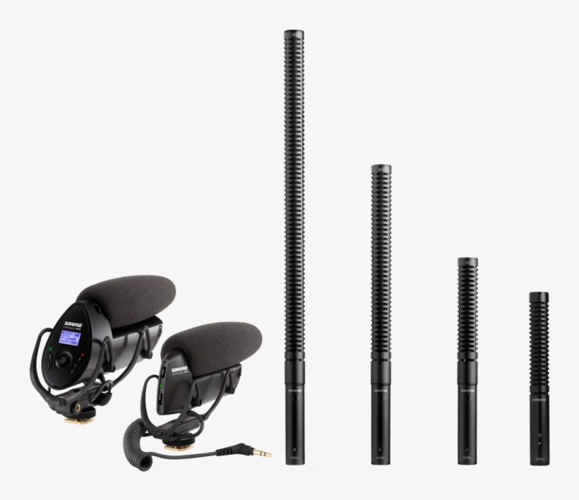Shure Micro Canon Avec Enregistreur, transparent png