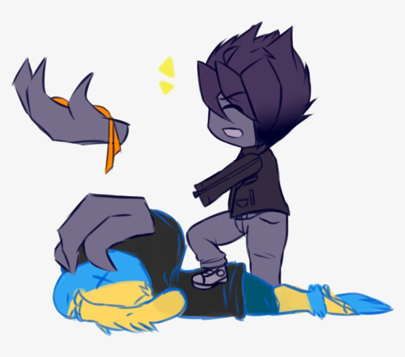 Pdwma Mlg No Scope By Midniightstars On - Cartoon, transparent png