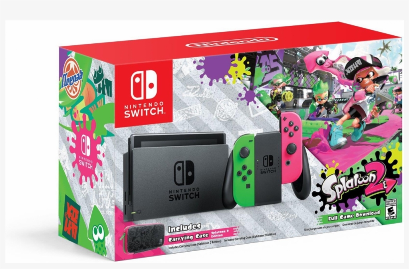 Auction - Nintendo Switch Splatoon 2, transparent png