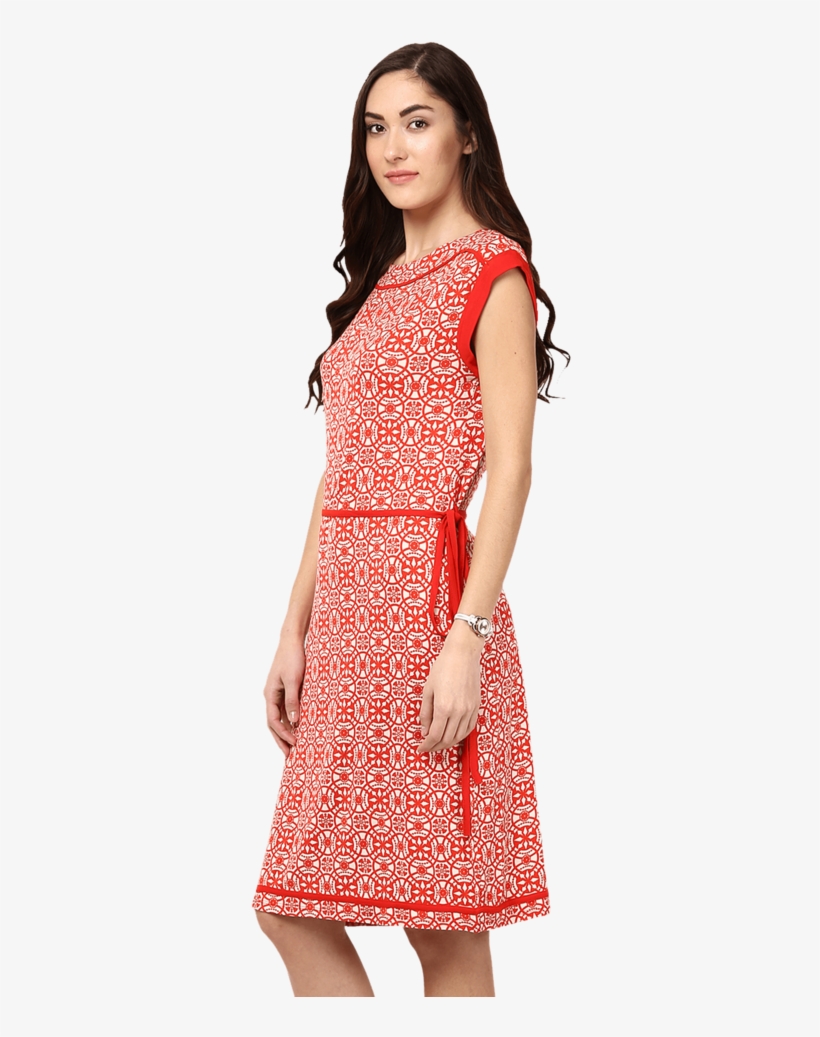 Womens Printed Dress - Photo Shoot, transparent png