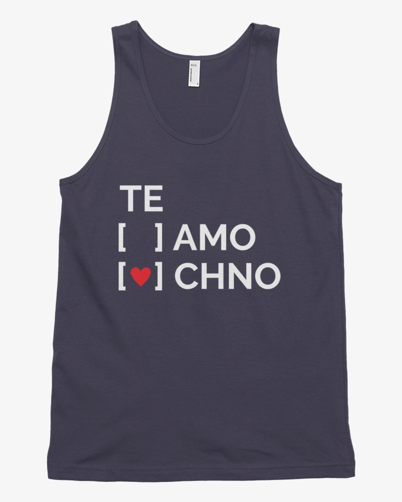 Te Amo Techno Tank Top - Mission Slimpossible, transparent png