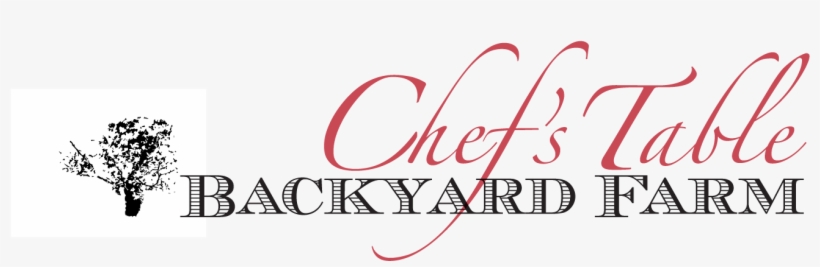 Chef's Table Inspired By An “old World” Approach To - Back Yard Farmer, transparent png
