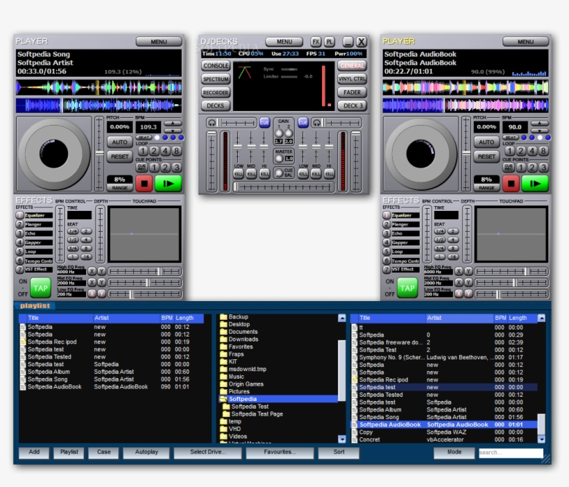Mp3 Dj Decks Download - Dj Decks, transparent png