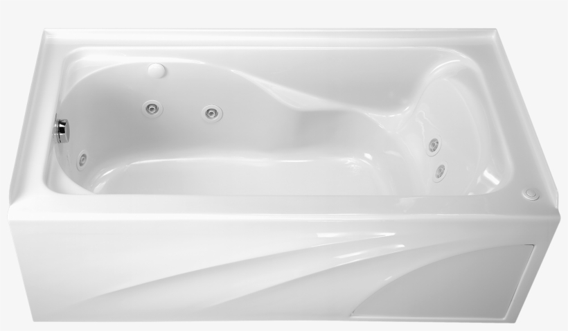 Cadet 60 Inch By 32 Inch Everclean Whirlpool With Apron - American Standard Everclean 60 Left Drain Whirlpool, transparent png