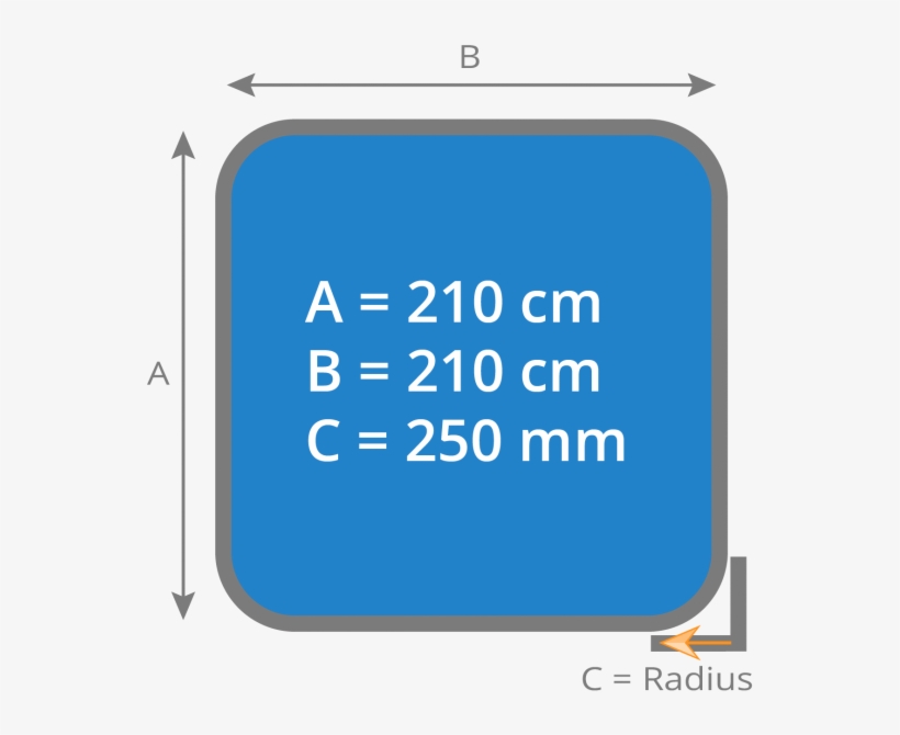Insulating Cover Whirlpool 210 X 210 Cm - Sign, transparent png
