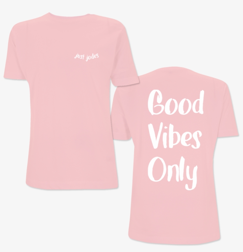 'good Vibes Only' T-shirt - T-shirt, transparent png