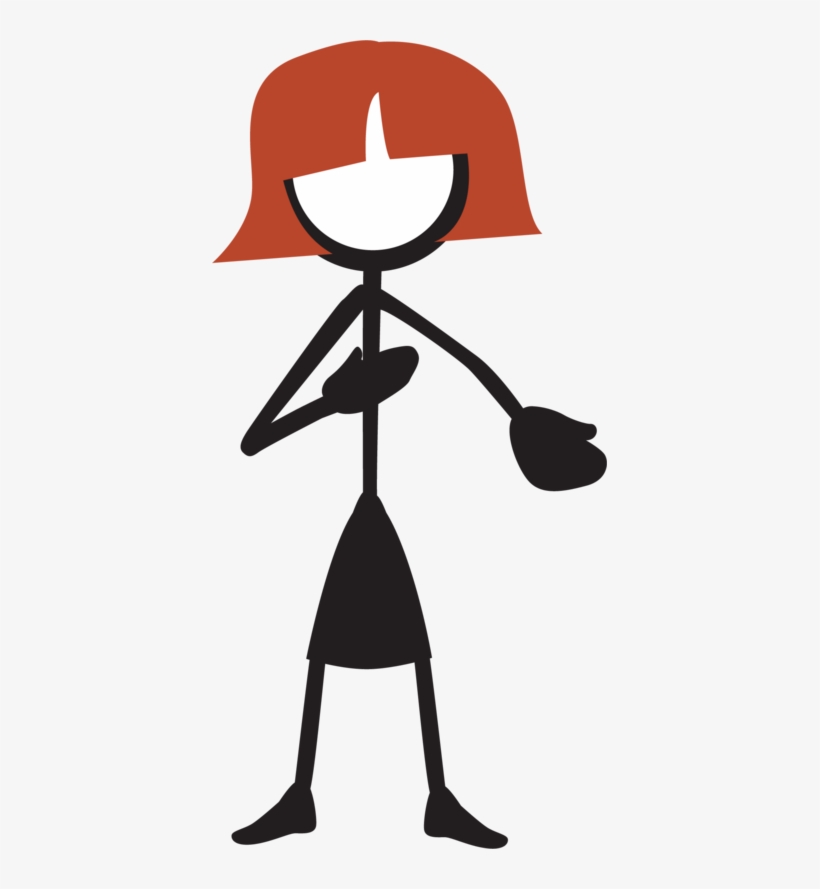 7285 Stick Figures Woman2 1 Web - Stick Figure Of Woman, transparent png