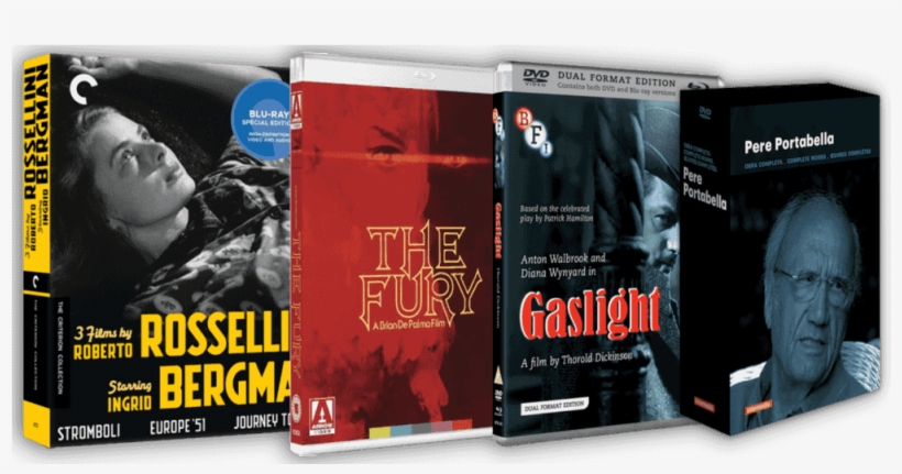 Criterion Collection 3 Films By Roberto Rossellin [blu-ray], transparent png