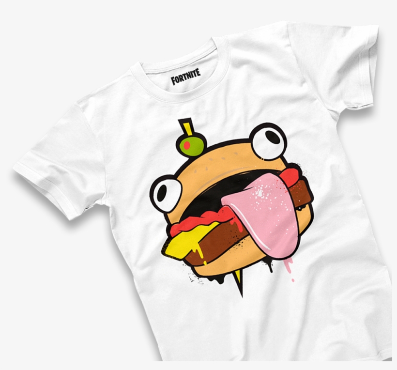 Durrr Burger White Tee - Camiseta Skull, transparent png