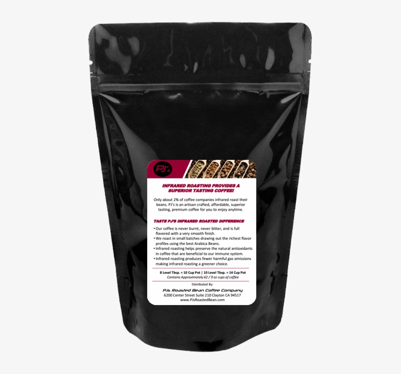 Pjs Coffee Back Label Wondershare, transparent png