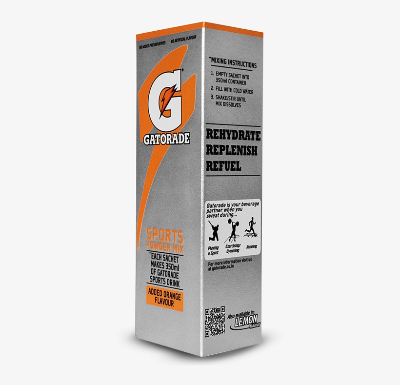 Image Gatorade Powder Multipack Orange Flavor (4 Sachets) 780x716