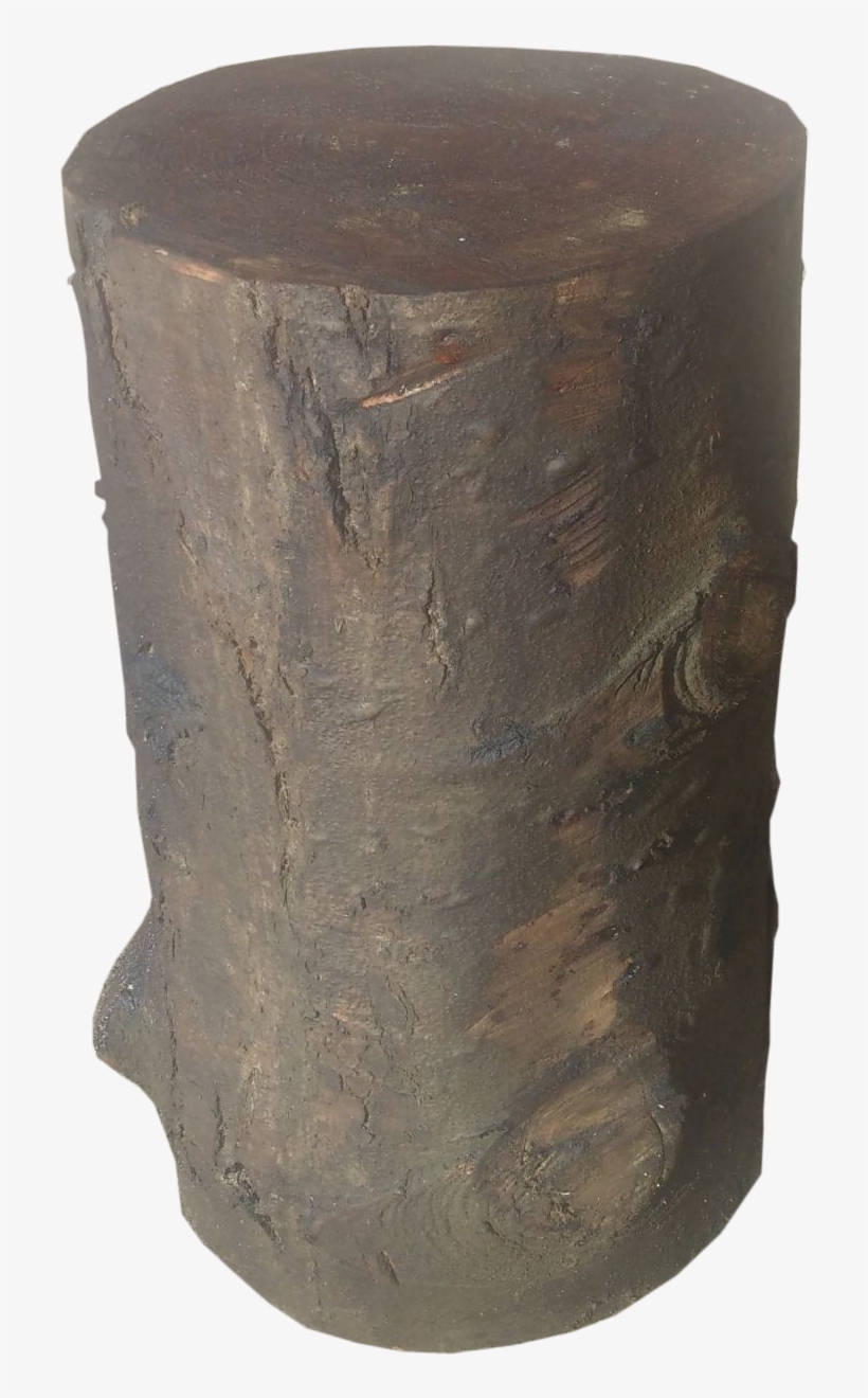 The Tree Stump Side Table - Wood, transparent png
