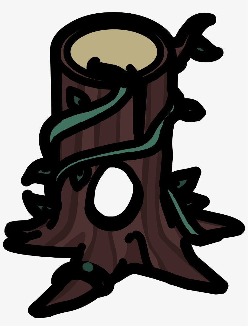 Fairy Tree Stump Furniture Icon Id - Tree Stump, transparent png