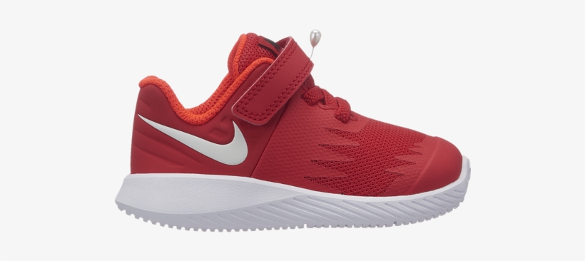Nike Junior Star Runner Tdv Rossobianco 2018 Sneaker - Nike Kids' Star Runner, transparent png