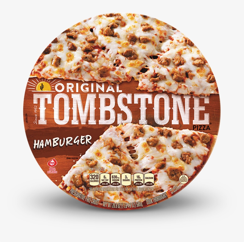 Tombstone Original Pepperoni & Sausage Pizza 20.6, transparent png