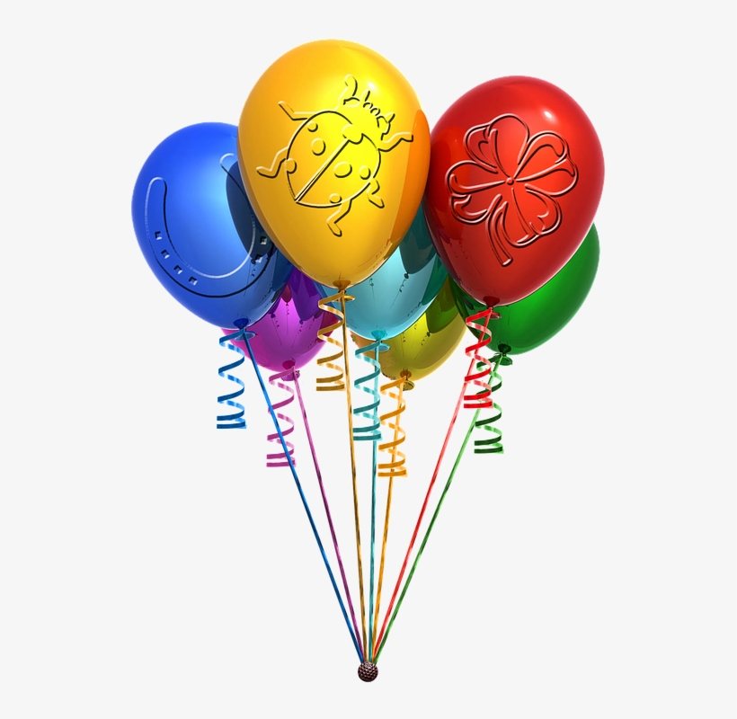 Birthday Balloons Png 17, Buy Clip Art - Balon Png, transparent png