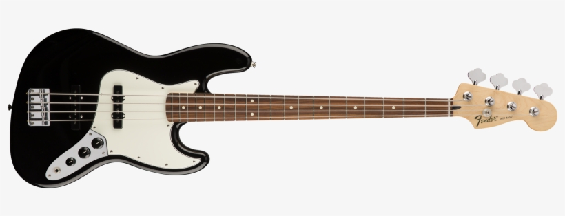 Fender 0146203506 Standard Jazz Bass Pf Negro Hecho - Fender Jazz Bass Png, transparent png