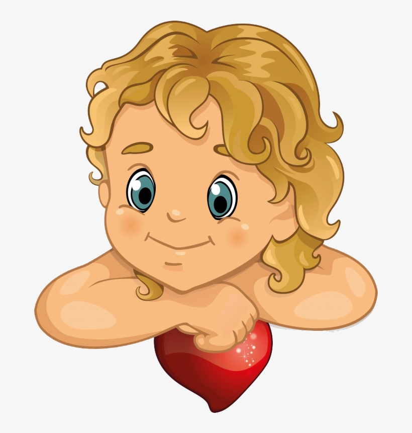 Cupid Valentines Day Transprent Png - Baby Angel Png, transparent png