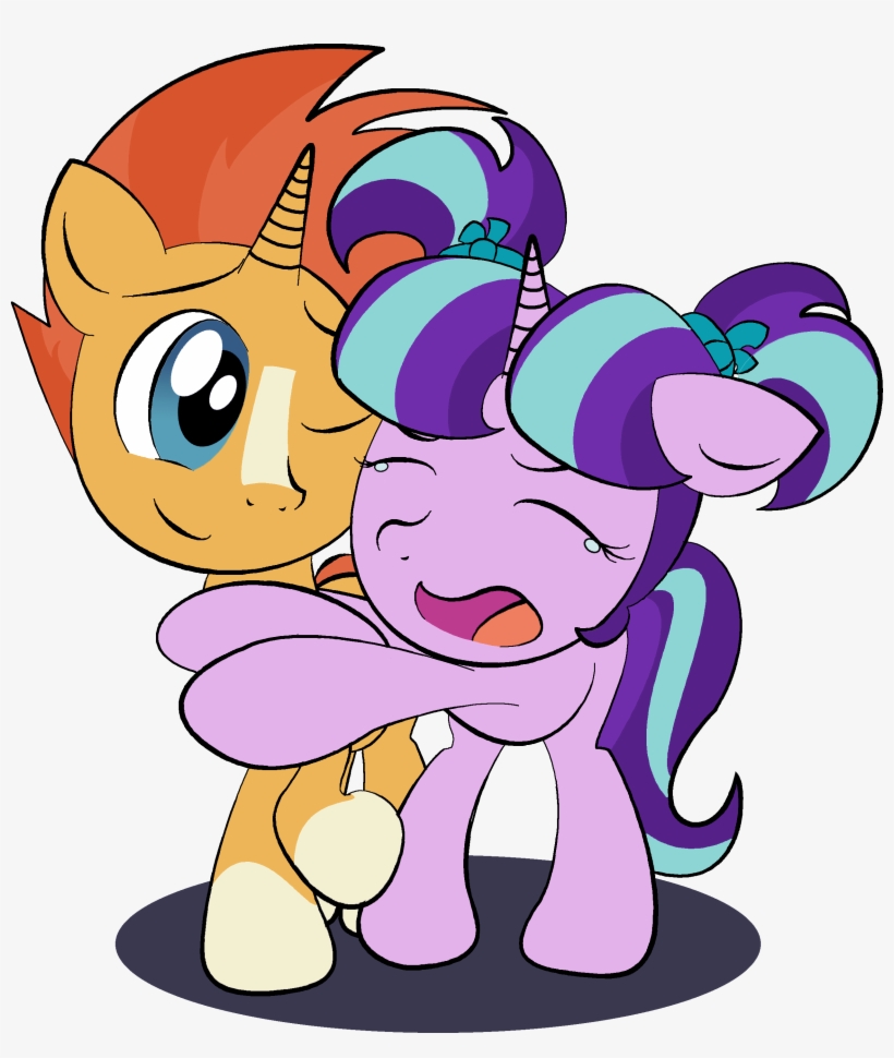 6e9l0gn - Starlight Glimmer And Sunburst Love, transparent png