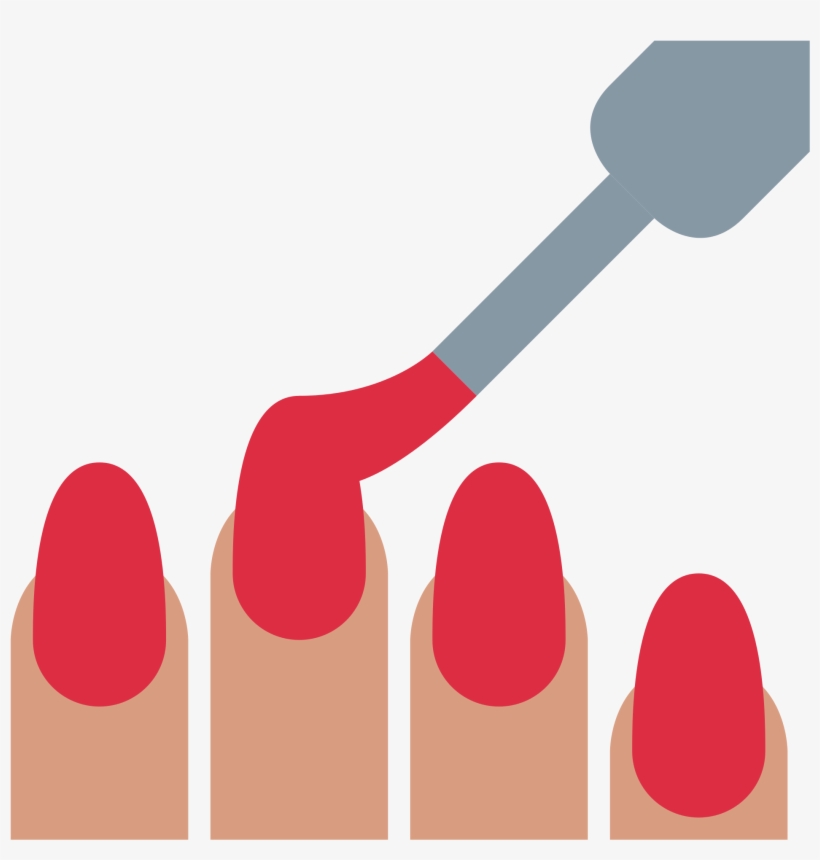 Nails Clipart Emoji Pencil And In Color Nail Art - Nails Clipart Transparent, transparent png