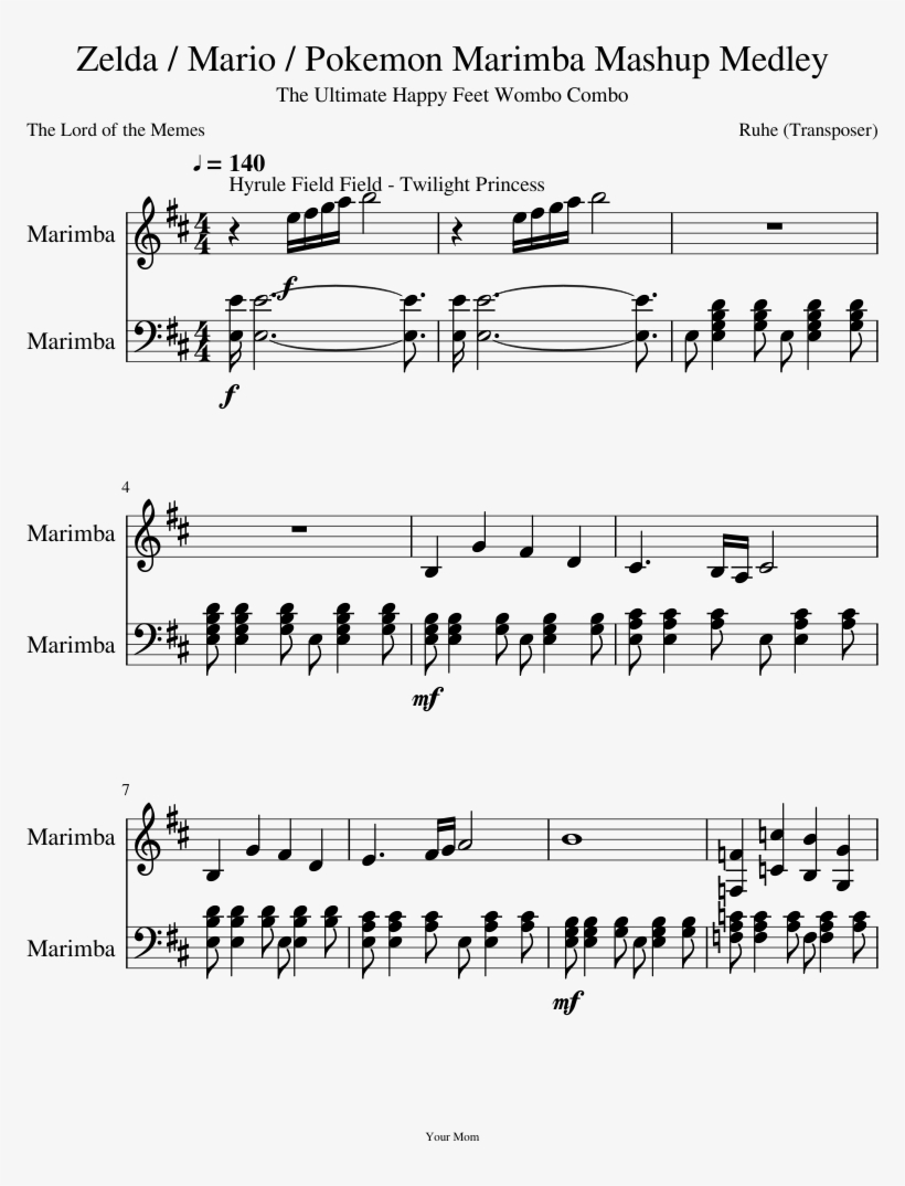 Print - Thomas Bergersen Immortal Sheet Music, transparent png
