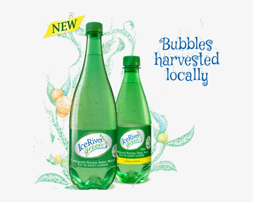 A New Brand Competes For Sparkling Water Consumers - Glass Bottle, transparent png