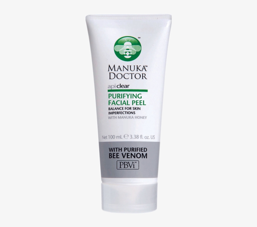 Manuka Doctor Apiclear Purify Face Peel 100ml - Manuka Doctor - Apiclear Purifying Facial Peel 100ml, transparent png