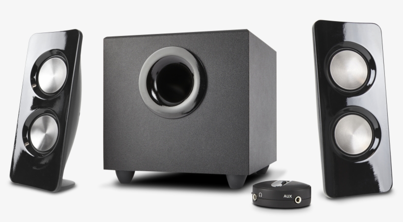 Hi-res Photo - Cyber Acoustics Ca-3350 Curve.storm Speaker System, transparent png