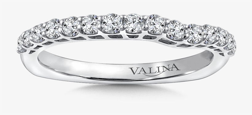 Valina Wedding Band - Ring, transparent png
