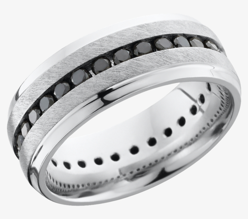 Lashbrook Designs Wedding Band - Lashbrook Plat8b(s)eternityblkdia Angle Satin-polish, transparent png