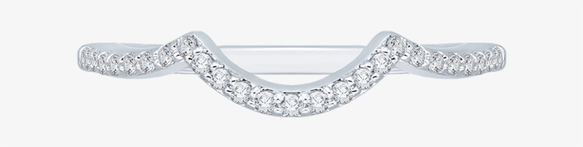 Carizza 18k White Gold Carizza Wedding Band - Bangle, transparent png