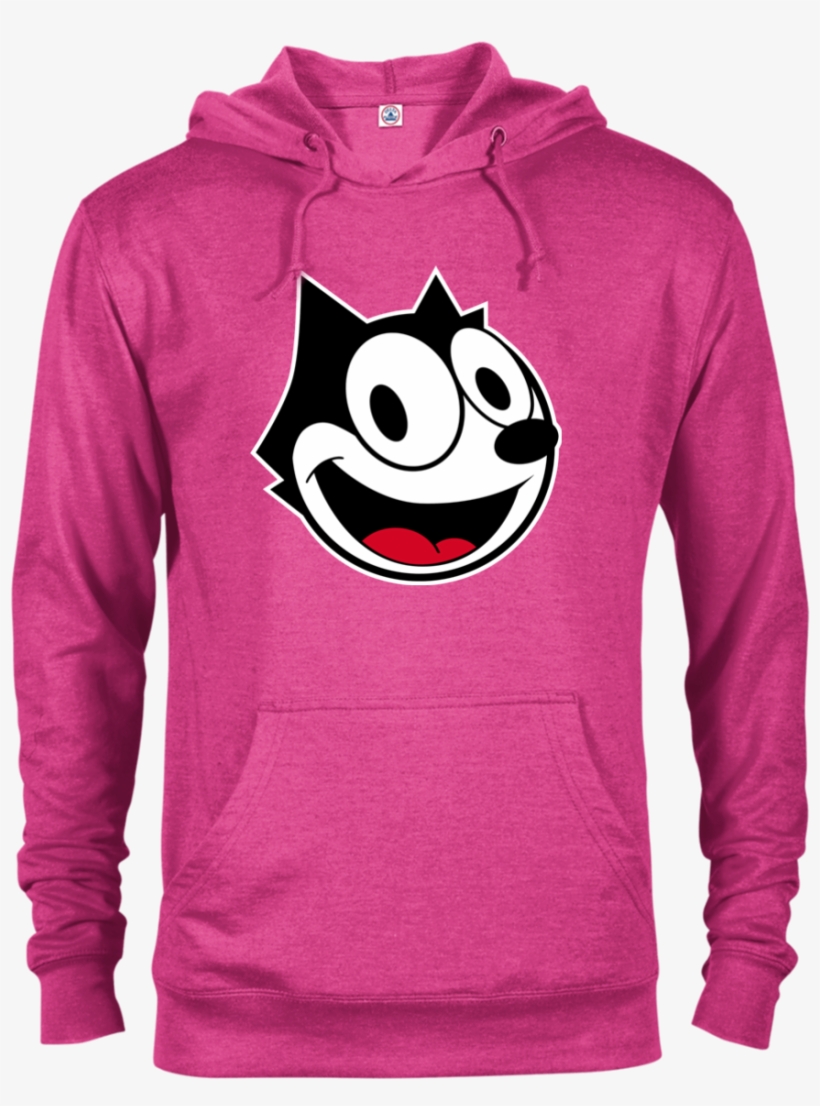 Cartoon Cat Felix Crazy Kat Funny Fun Happy - Got Apparel Unisex French Terry Hoodie Halloween Scary, transparent png