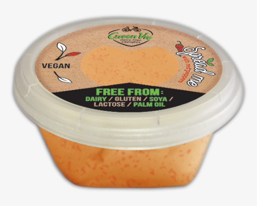 Spread With Red Peppers - Greenvie Spread 250 Gram, transparent png