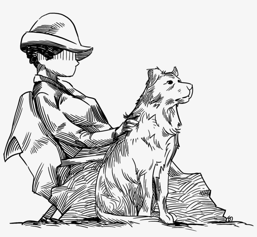 Holiday Deal The Dog Book By David Paul Kirkpatrick - Line Art, transparent png