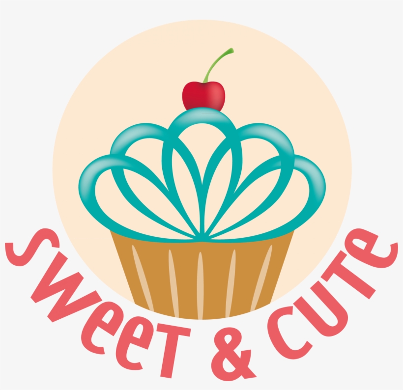 Sweet &cute - Cupcake Vector Logo Png, transparent png