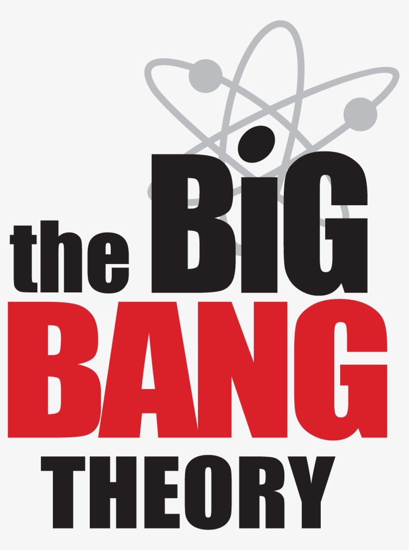 Big Bang Theory Logo, transparent png